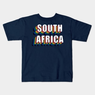 South Africa Pride Flag Colors Kids T-Shirt